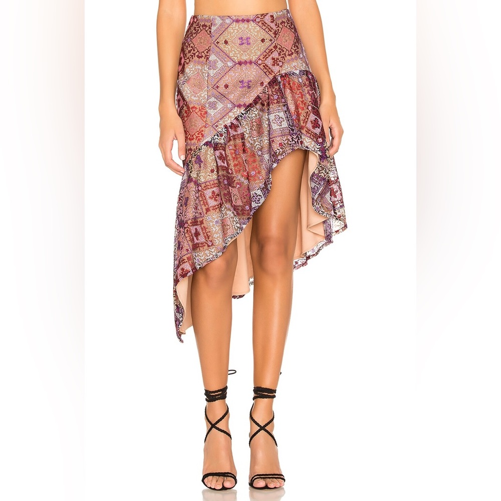 Worn twice - NBD High Low Skirt